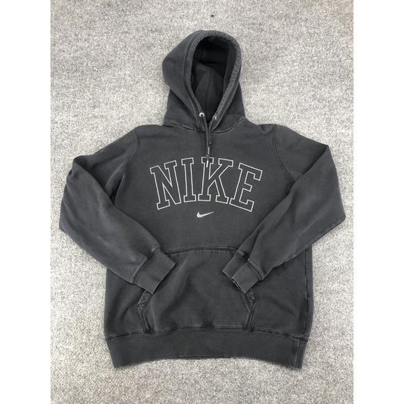 Nike Hoodie Mens XL Pullover Sweatshirt Swoosh Spell Out Vintage Style - Picture 1 of 6